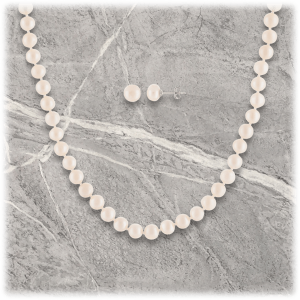 Morningsave Splendid Pearls 6 6 5mm Freshwater Pearl Necklace