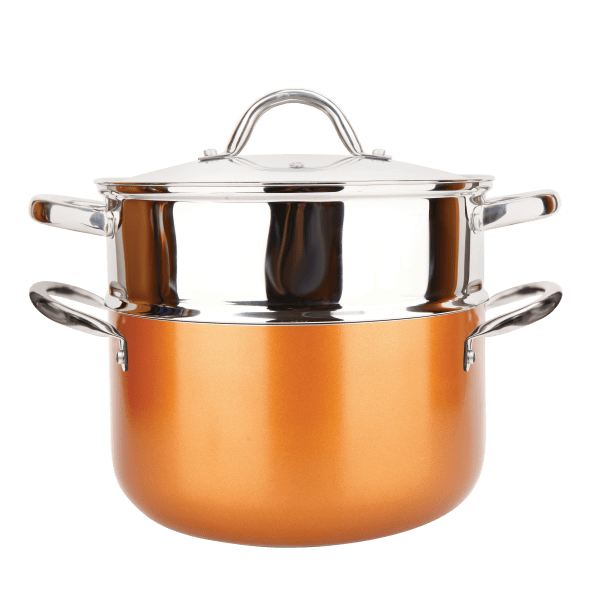 MorningSave Copper Luxury 10Piece Copper Cookware Set