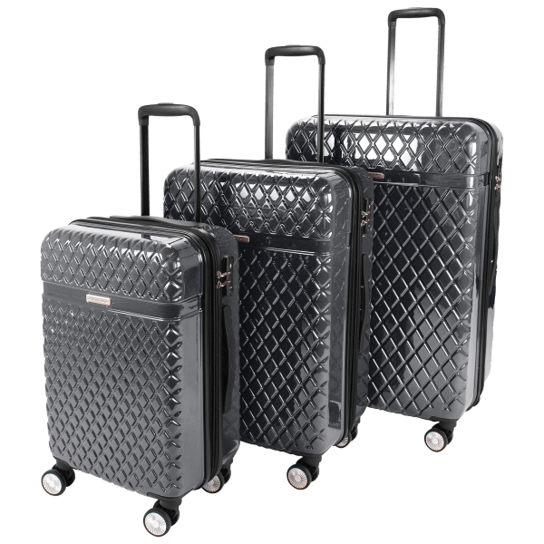 SideDeal: Kathy Ireland Yasmine 3-Piece Hardside Luggage Set