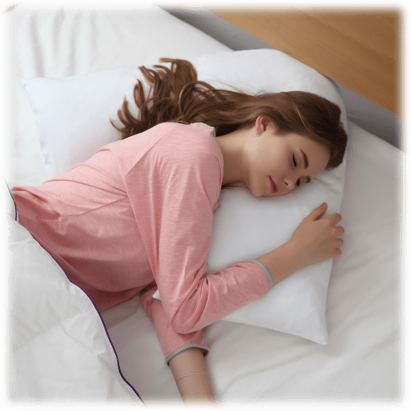 MorningSave Cheer Collection Hypoallergenic Down Alternative V Pillow