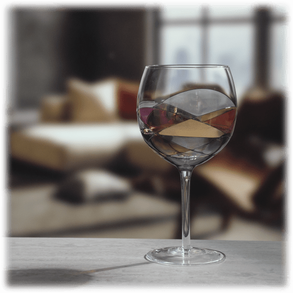 Antoni Barcelona Balloon Wine Glass Stemless 21 Ounce Sagrada