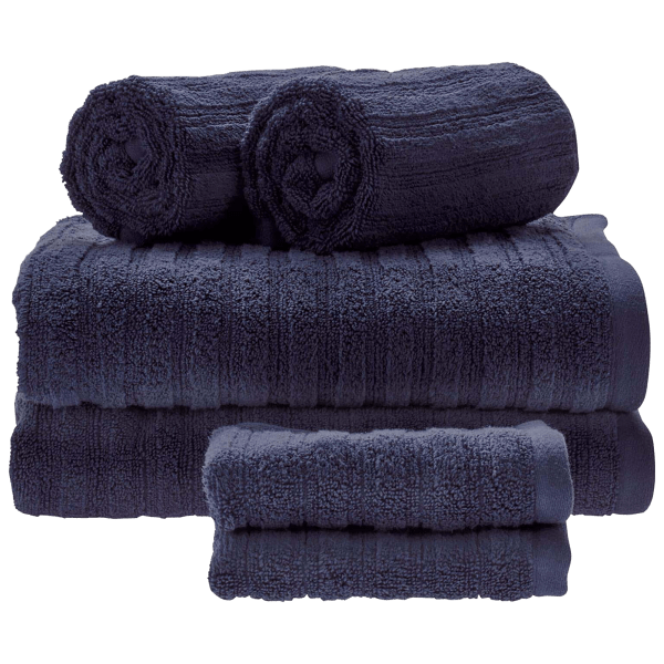 Meh Your Choice iDesign Ribbed Quick Dry Bath Towels (4 Bath or 6