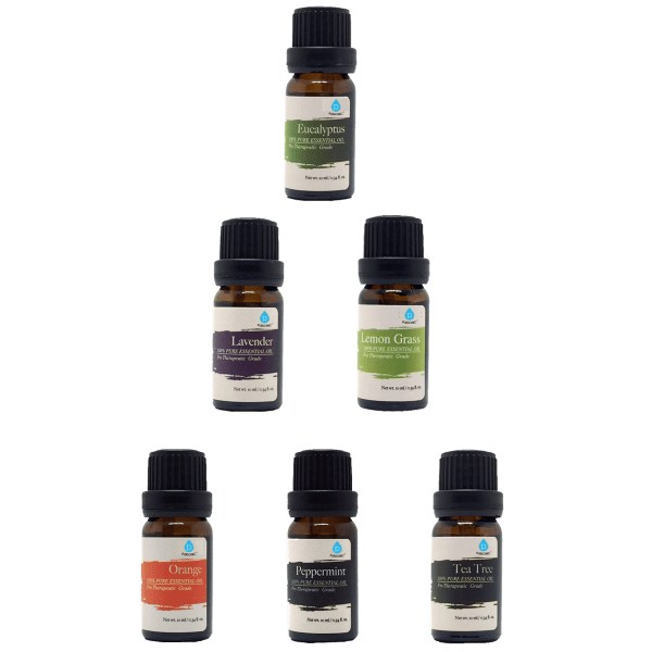 MorningSave Pursonic Essential Oil Aroma Diffuser Bundle with 6Pack