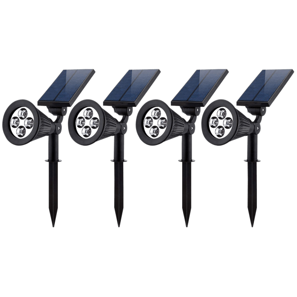 Morningsave Pack Hakol Ip Waterproof Led Outdoor Solar Spike Lights