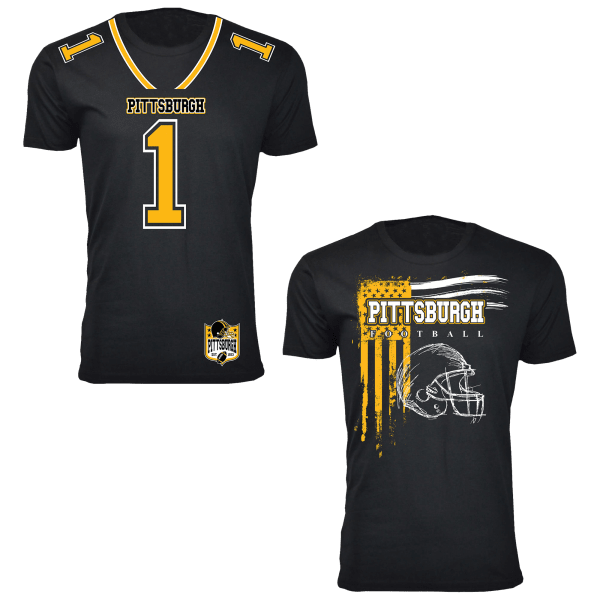 Meh 2Pack Men's and Women's Football Team Tshirts