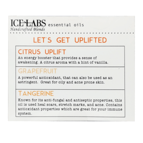 MorningSave 3Pack Ice Labs Natural Essential Oil Blends