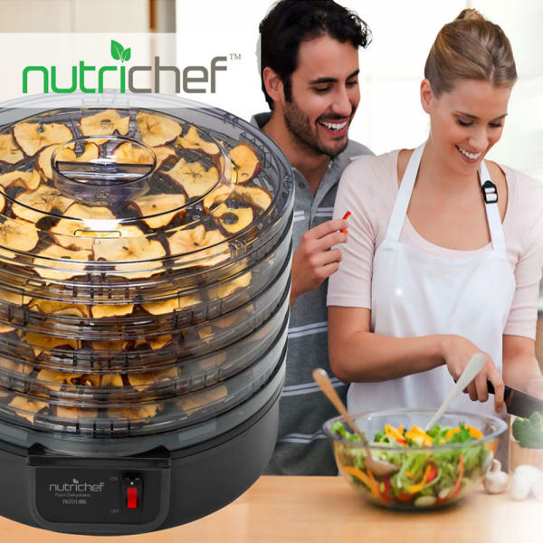 Nutrichef Electric Countertop Food Dehydrator &Preserver 