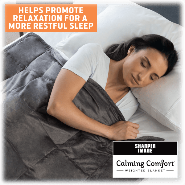 MorningSave Sharper Image Calming Comfort Weighted Blankets 10 lbs