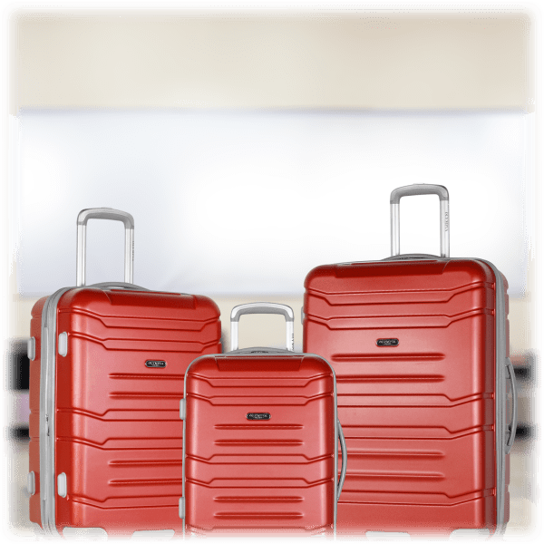 MorningSave Olympia USA Denmark 3Piece Luggage Set