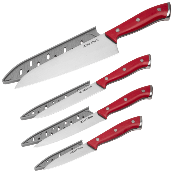 MorningSave: Zakarian by Dash 4-Piece Full Tang Cutlery Set