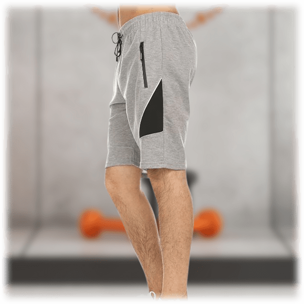 SideDeal: 3-Pack: Men's Moisture-Wicking Shorts with Zipper Pockets