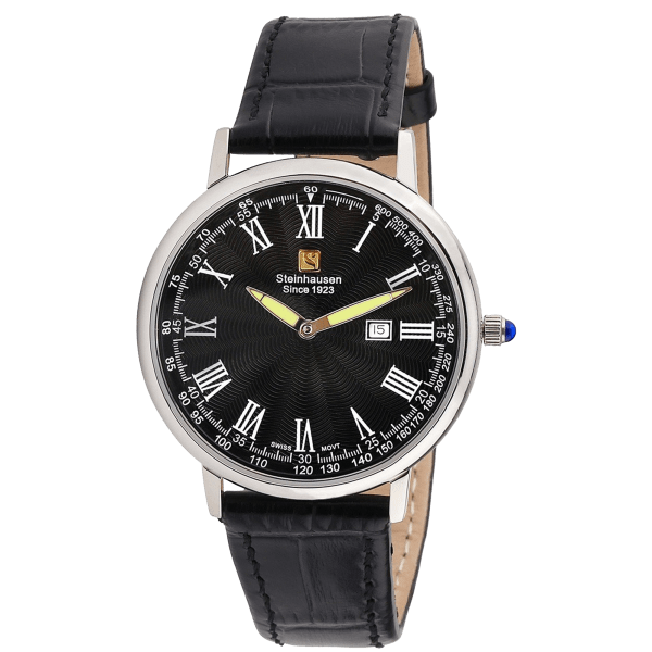 MorningSave Men's "Altdorf" Swiss Quartz Watch w/Silver Case by