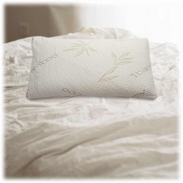 MorningSave Powers Bedding Adjustable Bamboo Pillow