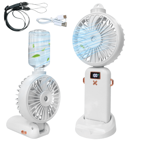 Morningsave Swirling Mist Digital Personal Misting Fan By P Experts