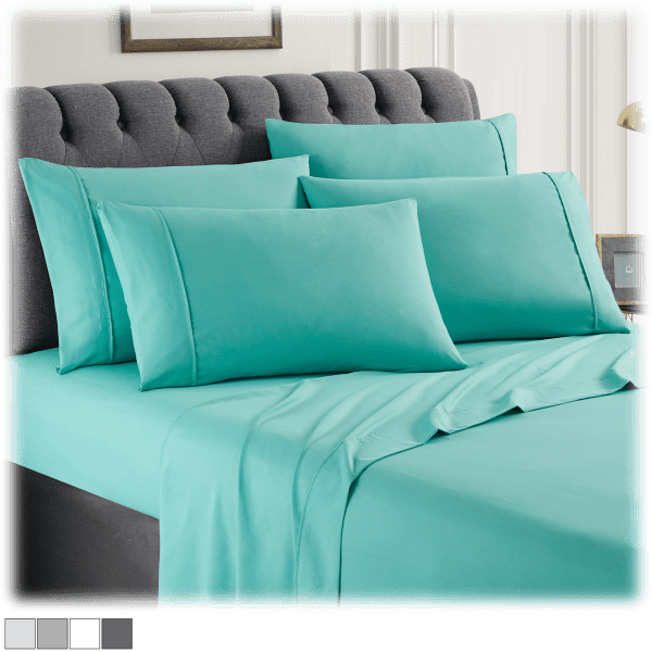 MorningSave Spirit Linen 6Piece Ultra Soft Sheet Set