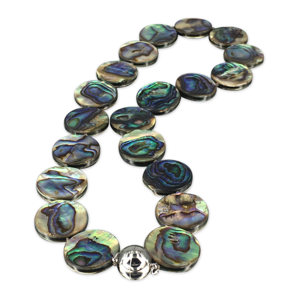 MorningSave NEW ZEALAND ABALONE COLLECTION Tia Abalone Statement Necklace