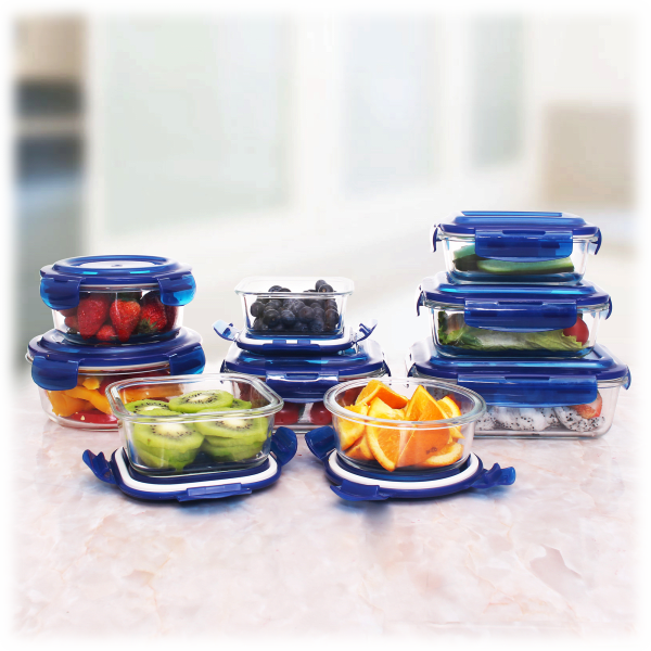 Morningsave: Coccot 18-piece Glass Food Storage Set