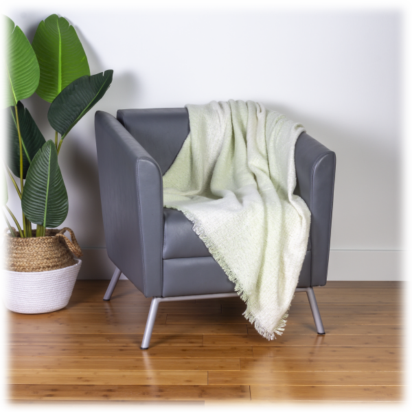 MorningSave Concierge Collection Ombre Stripe Knit Throw