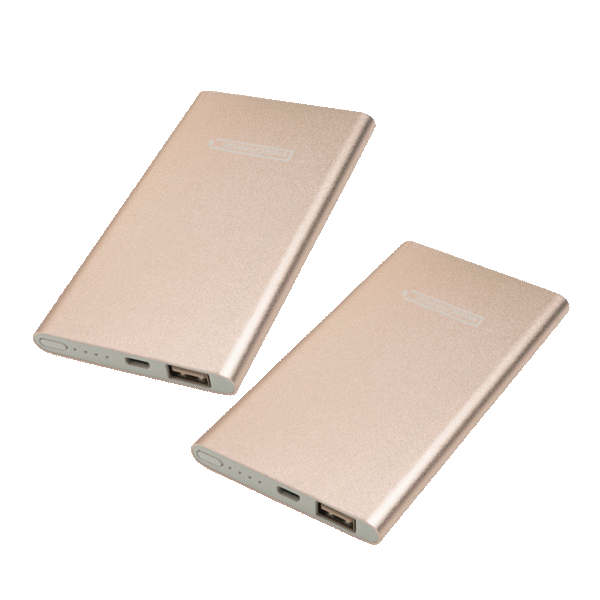 MorningSave 2Pack InstaCharge 5000 mAh Power Banks