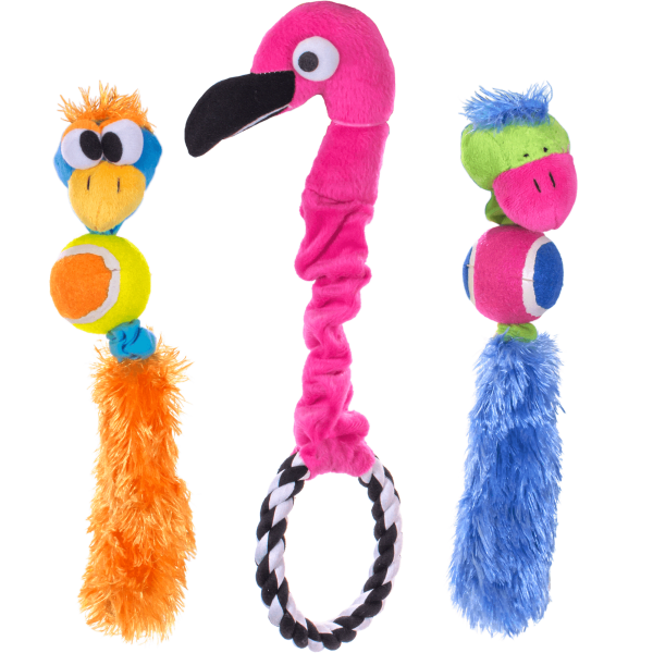 Meh Dog Toy Bundle (Set of 4)