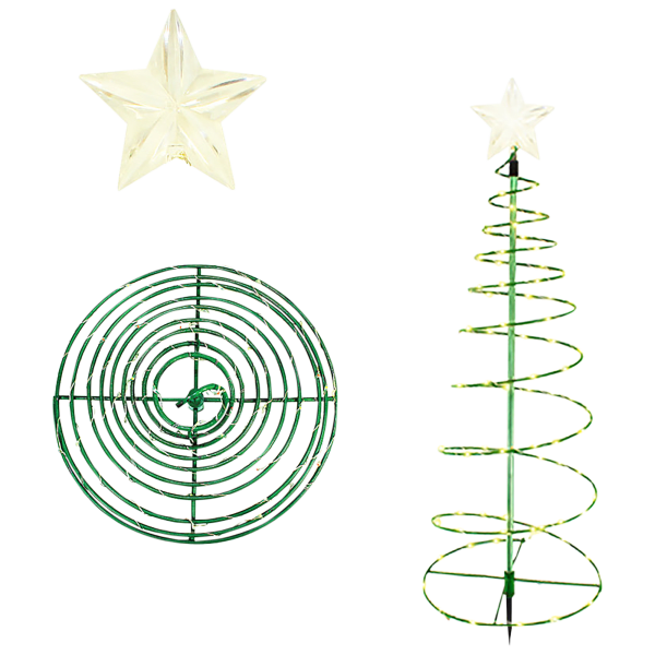 SideDeal Touch of Eco Merry Lite Solar Powered LED Christmas Tree