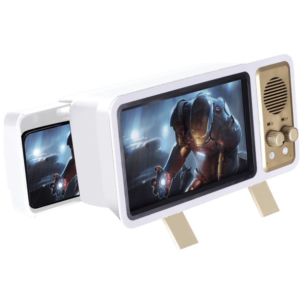 MorningSave Gabba Goods Retro TV Screen Magnifier & Bluetooth Speaker