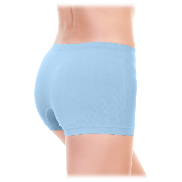 MorningSave 6Pack Angelina Seamless Microfiber Boyshort Panties with