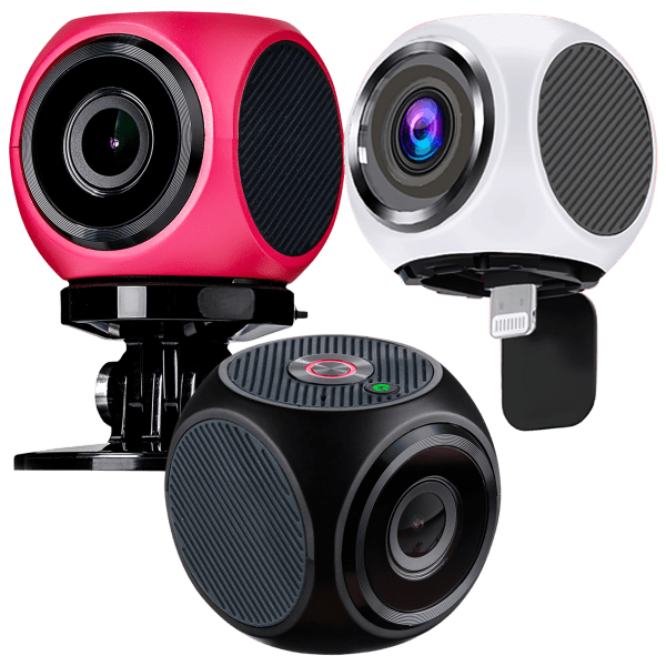 MorningSave Vupoint Share Q Action Camera for Android or Apple Phones