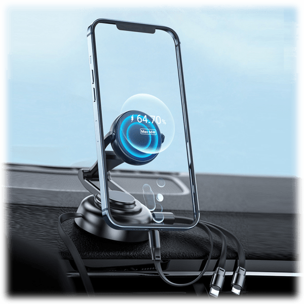 SideDeal ZTech TriCable Car Mount Charger