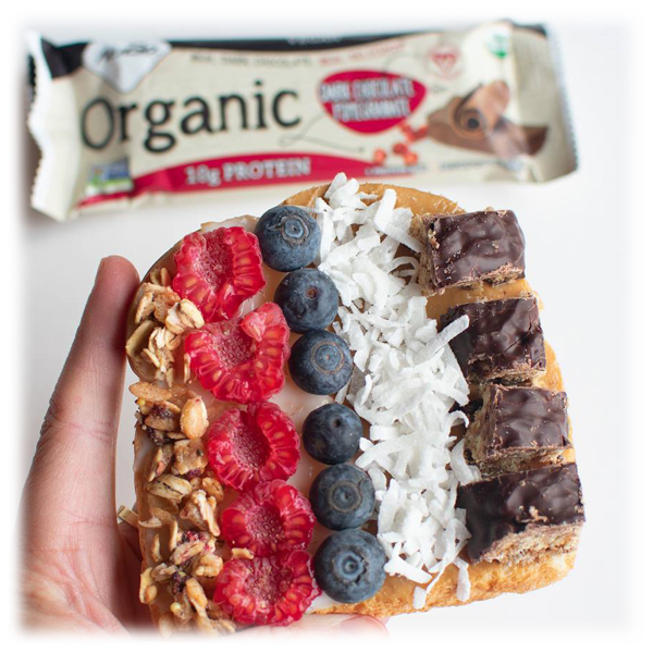 MorningSave 36Pack NuGo Organic Dark Chocolate Protein Bars