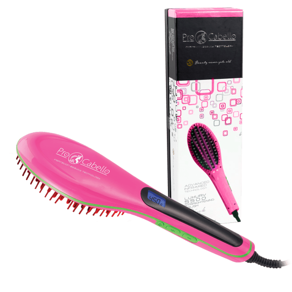 procabello luxury 5500 soft touch brush straightener