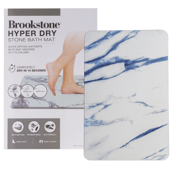 MorningSave Brookstone Fast Dry Diatomite Bath Mat