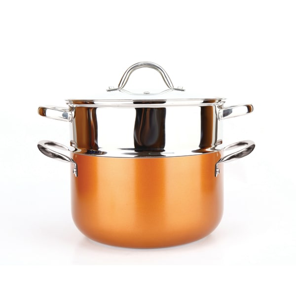 MorningSave Copper Luxury 10Piece Copper Cookware Set