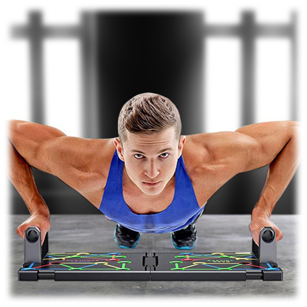 MorningSave Zunammy 9 in 1 Push Up Rack Board Workout System