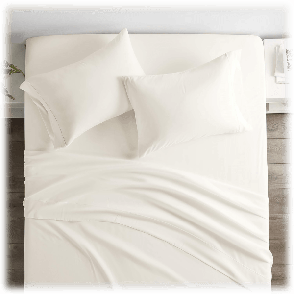 MorningSave Sleep Restoration 4Piece Luxury Sheet Sets with Aloe