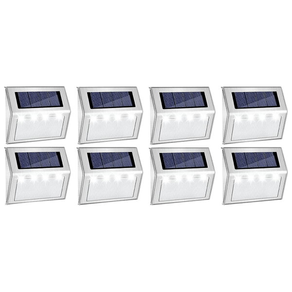 Morningsave Pack Hakol Stainless Steel Outdoor Solar Lights Cool