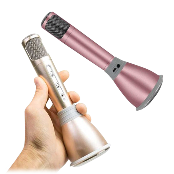 MorningSave SwissTek Bluetooth Karaoke Microphone & Speaker