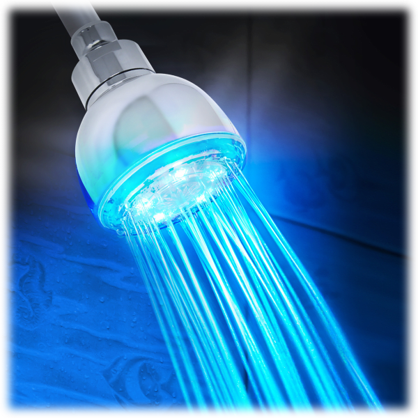 MorningSave Tech Theory Illuminated Color Changing Led Shower Head