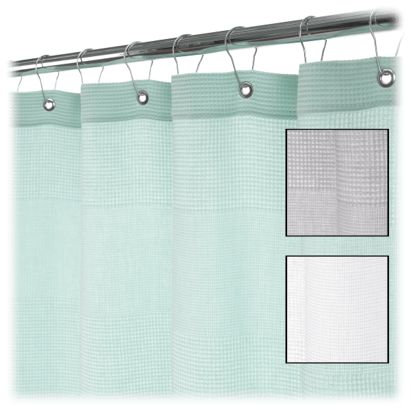 MorningSave Enchante Home Ria Turkish Cotton Shower Curtain
