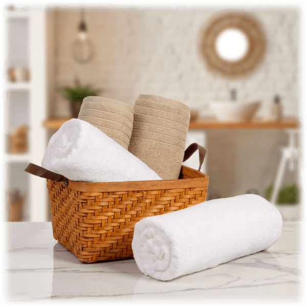 MorningSave 2 Pack Brookstone SuperStretch Bath Towels