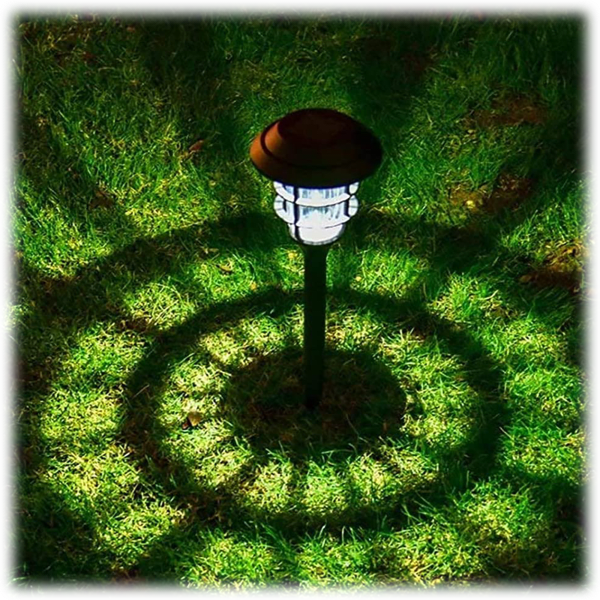 MorningSave 8Pack Classic Outdoor Solar Pathway Lights