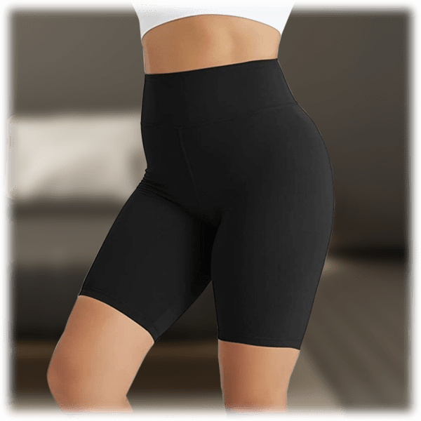 Morningsave 4 Pack Womens Ultra Soft High Waisted Biker Shorts