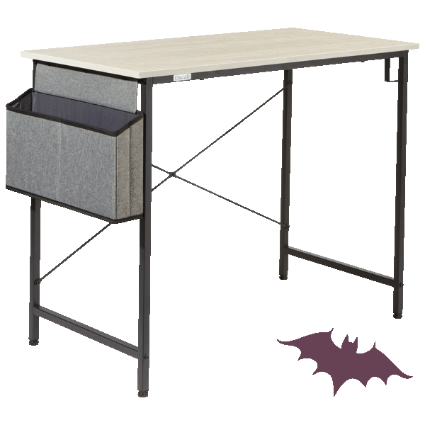 MorningSave 40" Home Office Computer Desk with Side Organizer
