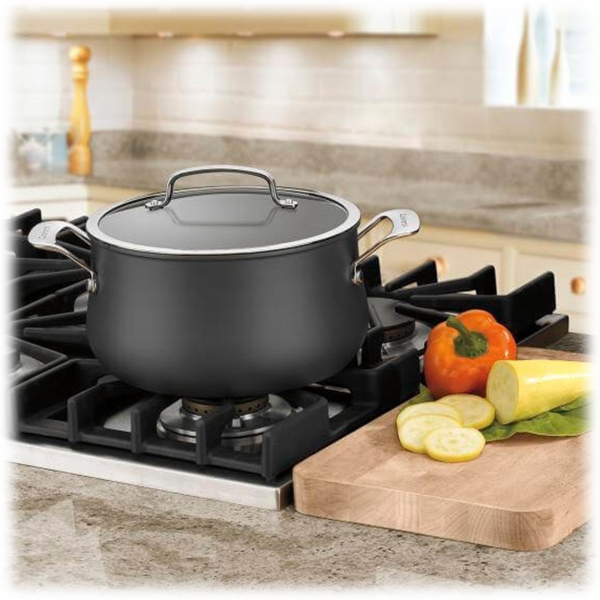 MorningSave Cuisinart Anodized 5Quart Dutch Oven with Cover