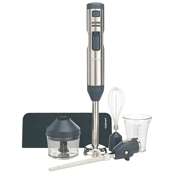 MorningSave Cuisinart Silver Cordless Hand Blender w/ Electric Knife