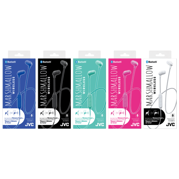 SideDeal JVC Marshmallow Memory Foam Wireless Earbuds