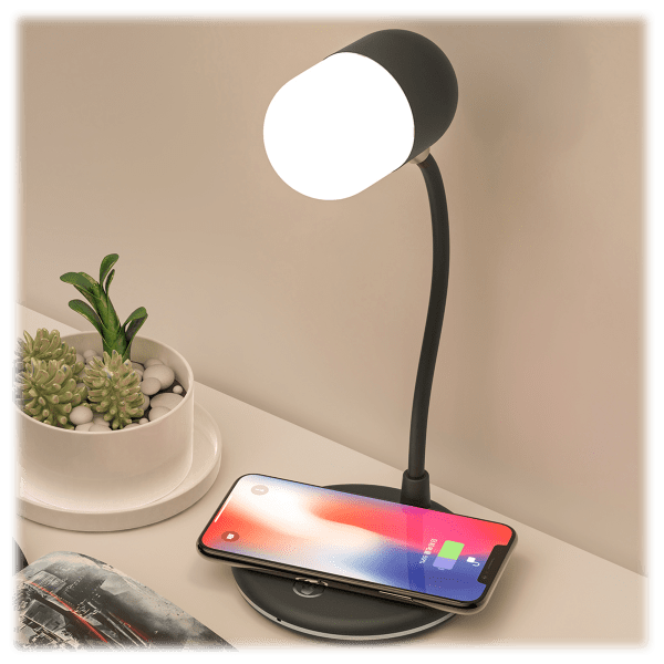 SideDeal Ztech 3in1 Mini Lamp with Wireless Charging Pad and