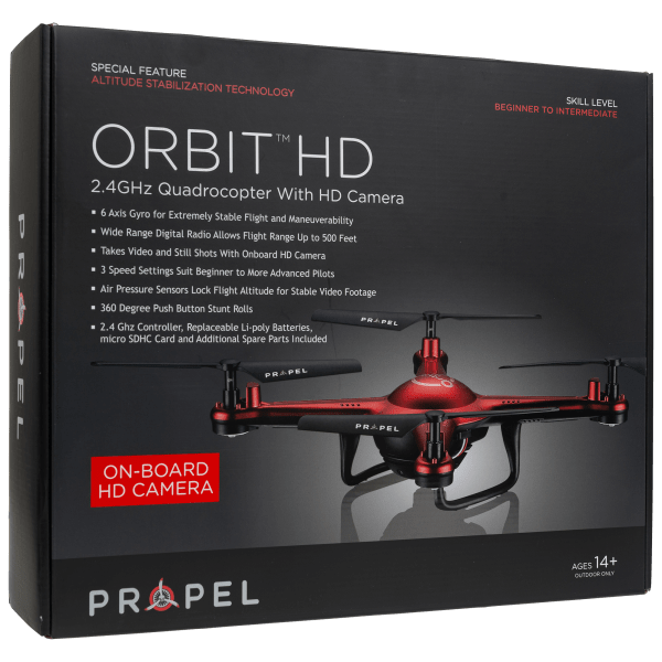 Propel orbit hot sale hd drone