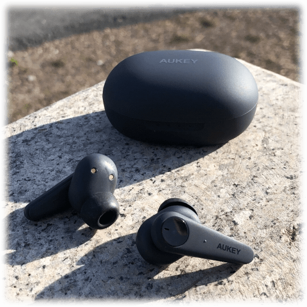 SideDeal Aukey Hybrid Active Noise Canceling Wireless Earbuds