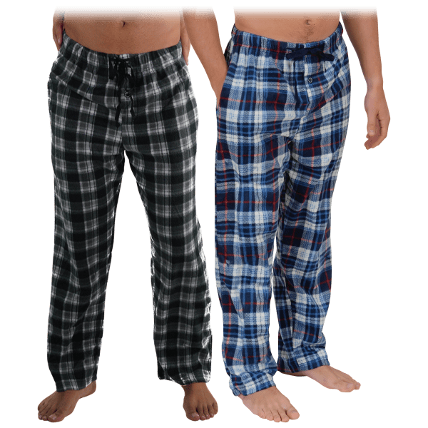 SideDeal 2Pack Men's Members Only Minky Fleece Pajamas
